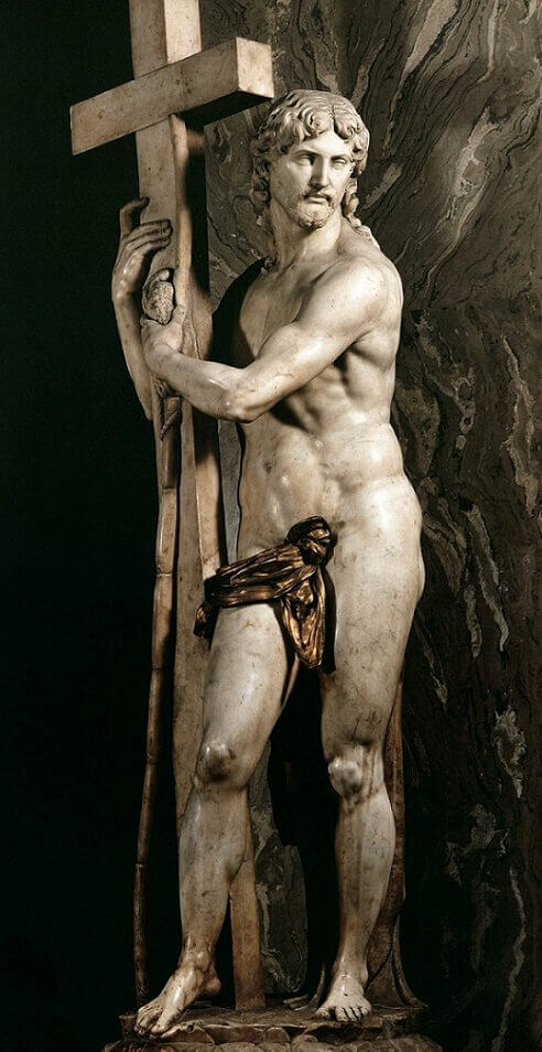 Risen Christ, by Michelangelo