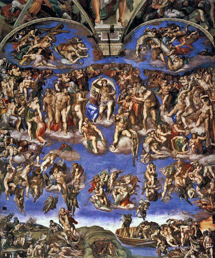 The Last Judgement, by Michelangelo