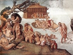 The Deluge by Michelangelo