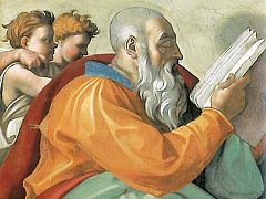 Zacharias by Michelangelo