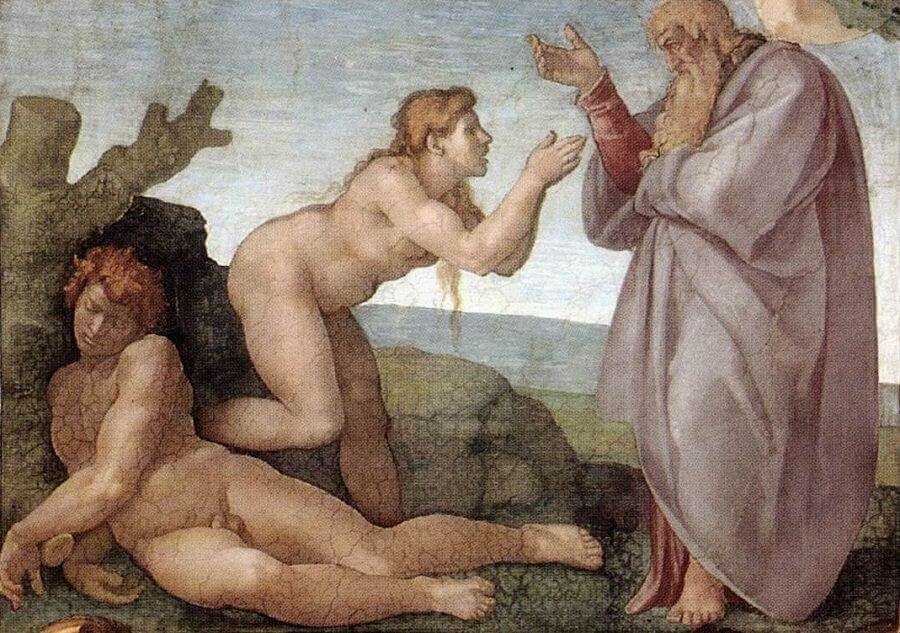 Creation of Eve, by Michelangelo