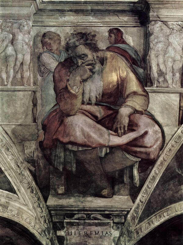 Jeremiah, by Michelangelo