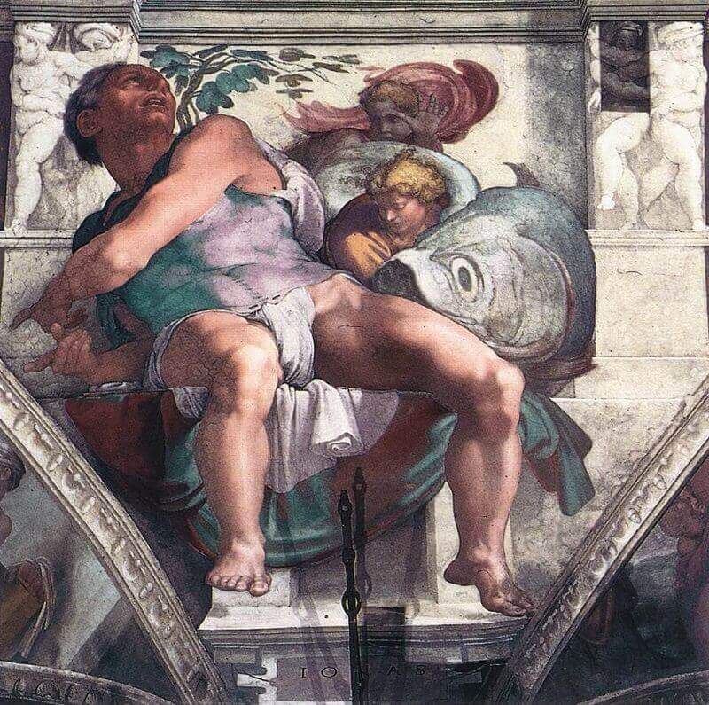 Jonah by Michelangelo