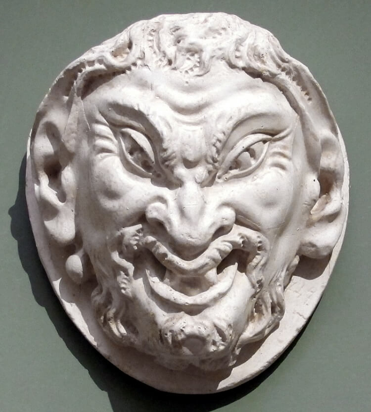 The Head of a Faun, by Michelangelo