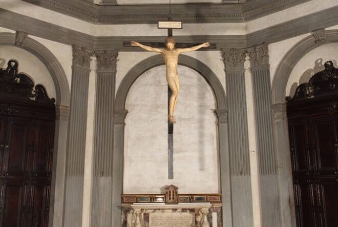 Photo of Crucifix by Michelangelo