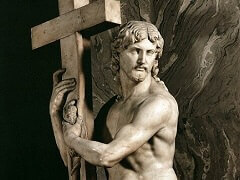 Risen Christ by Michelangelo